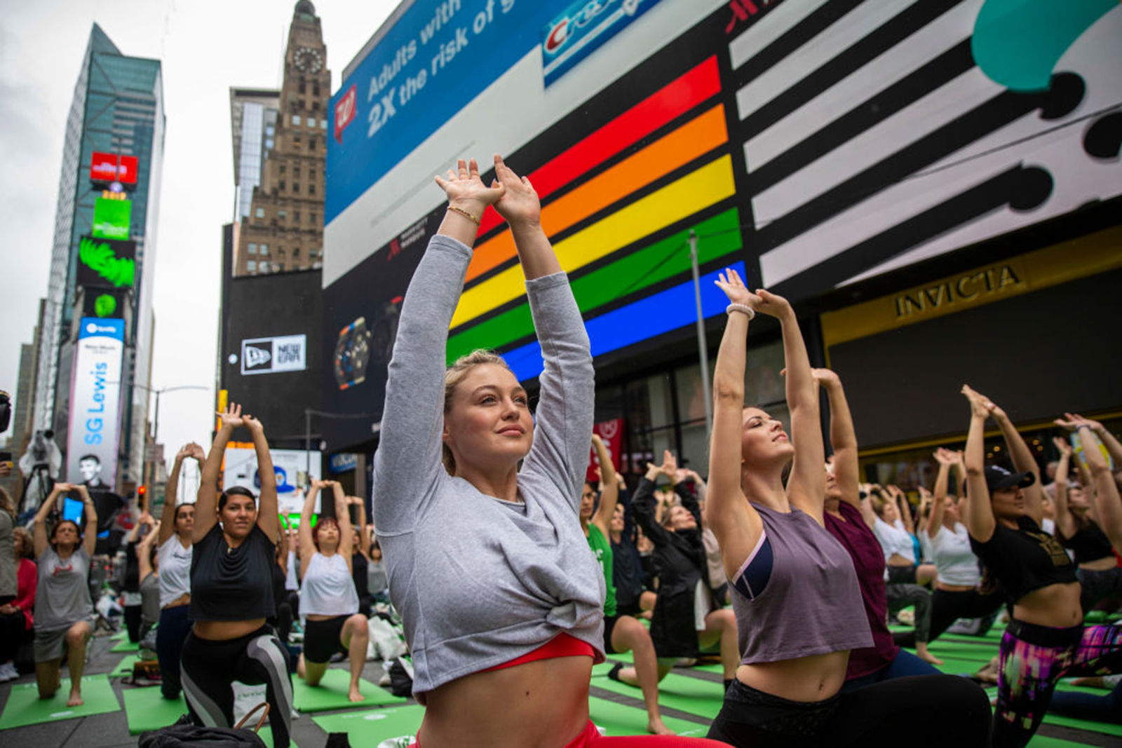 Solstice in Times Square